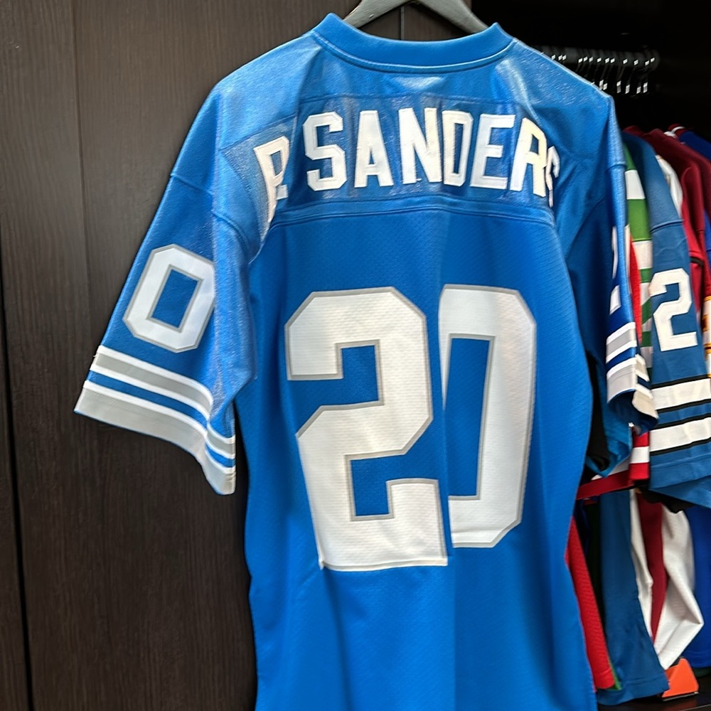 Barry Sanders Detroit Lions Mitchell & Ness 1993 Authentic Throwback NFL Jersey - Picture 7 of 9